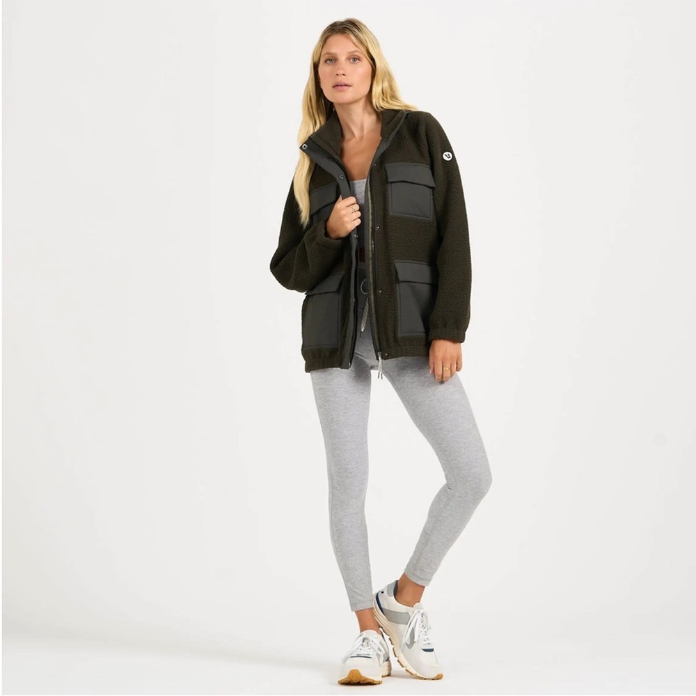 Vuori Women’s Utility Sherpa Jacket Dark Oregano